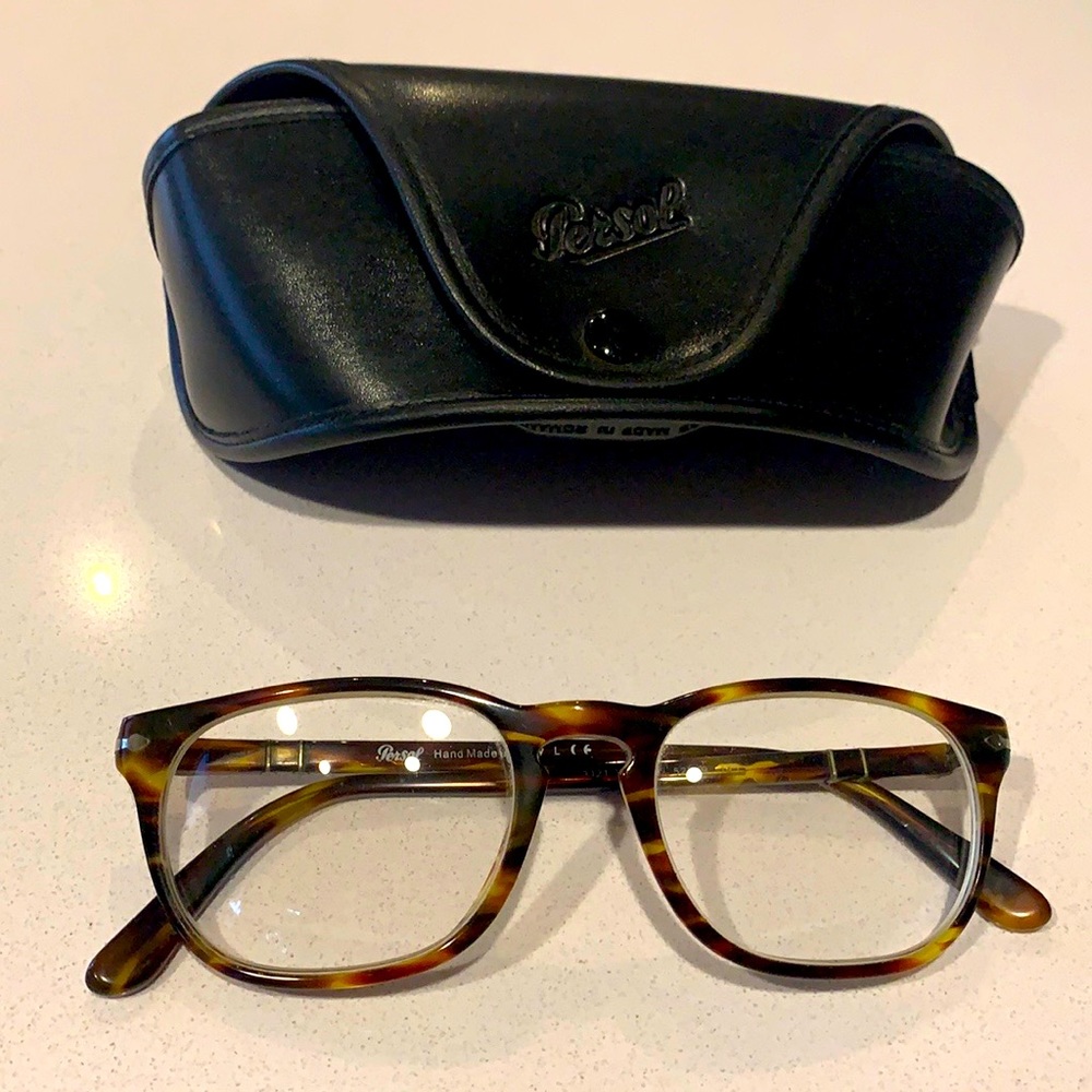 Tortoise Persol Unisex Glasses